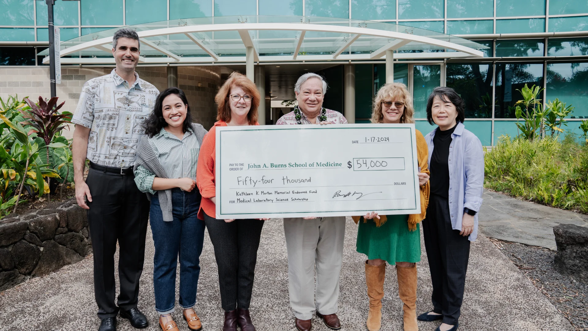 JABSOM GRADS GIVE BACK TO MED TECH