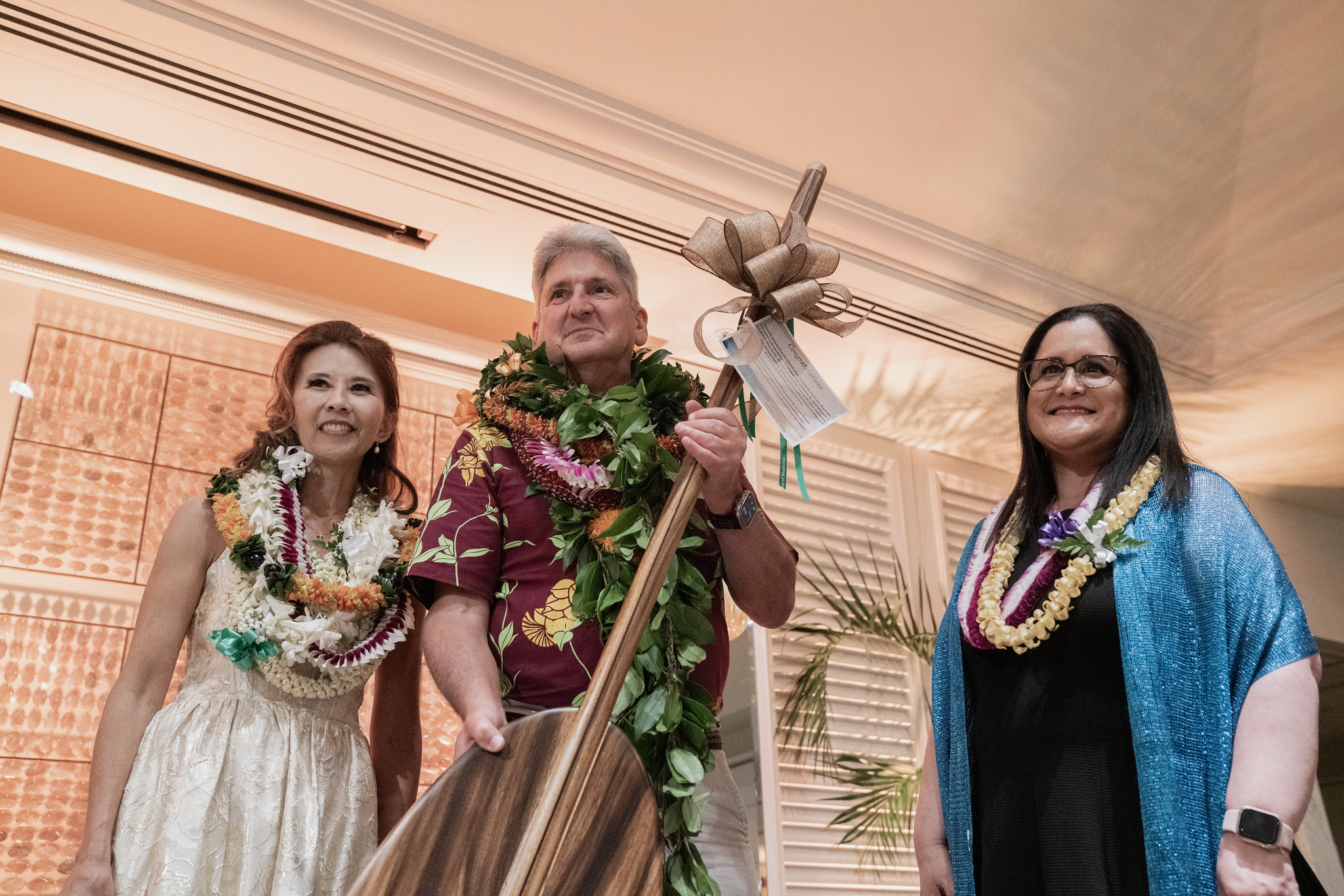 dr tom, president lassner,interim dean buenconsejo lum